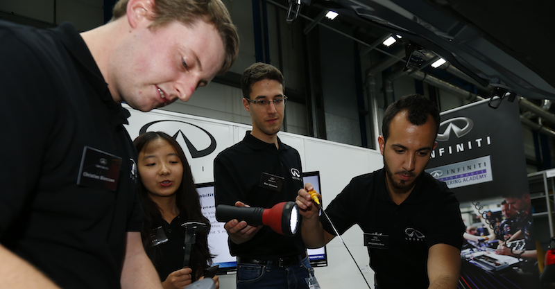 Infiniti offers top engineering students a motorsport career opportunity of a lifetime